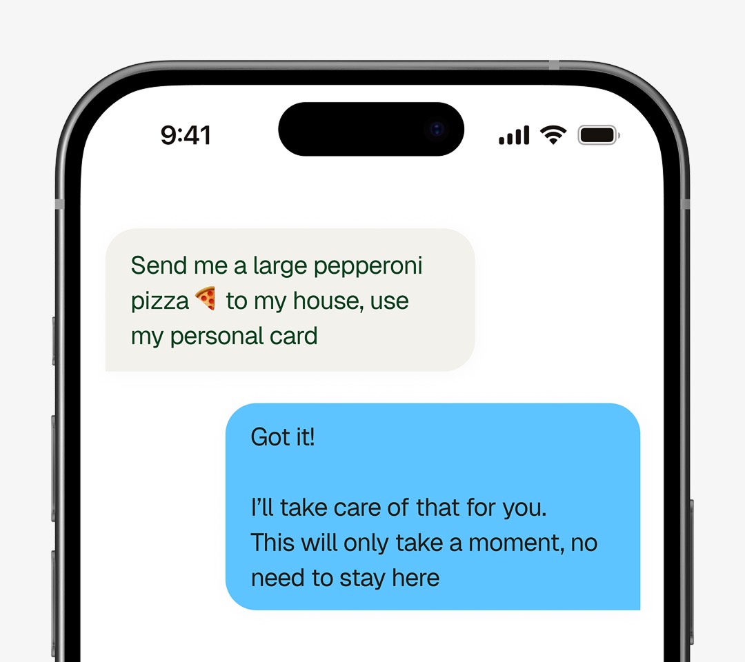 AI responds instantly - no missed messages.
